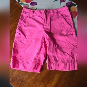 Lilly Pulitzer Hot Pink Resort Bermuda Shorts